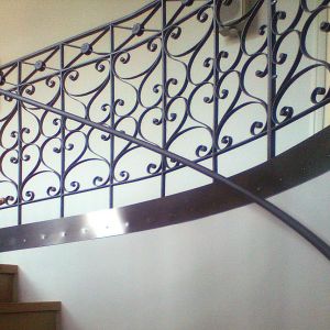 Galeriegeländer handgeschmiedet