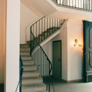 Treppengeländer mit Füllstäben