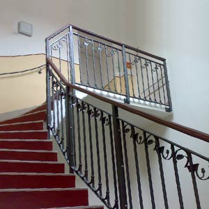 Geländer aus Stahl verzinkt und Edelstahl